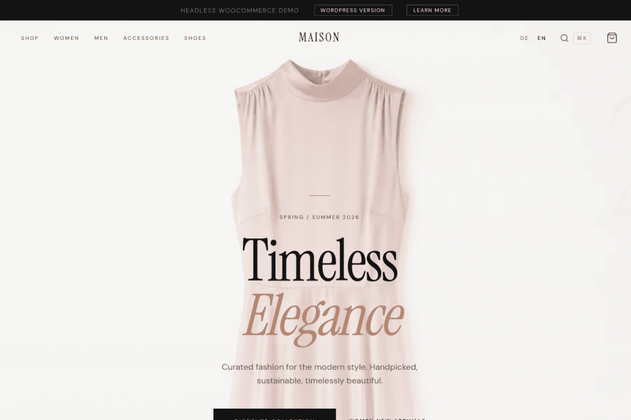 Headless Frontend